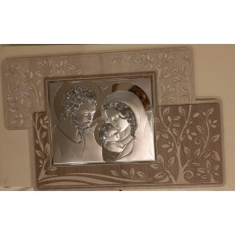 Quadro icona sacra famiglia valenti 